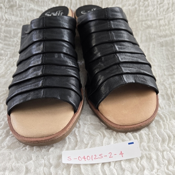 Sofft Black Leather Mules - Picture 10 of 10